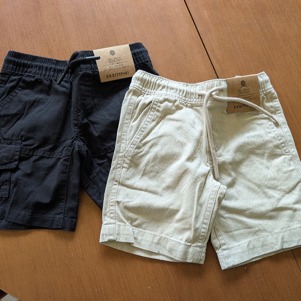 Boys Shorts X2 NWT